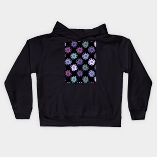 Radiant Suns Cool on Black Kids Hoodie